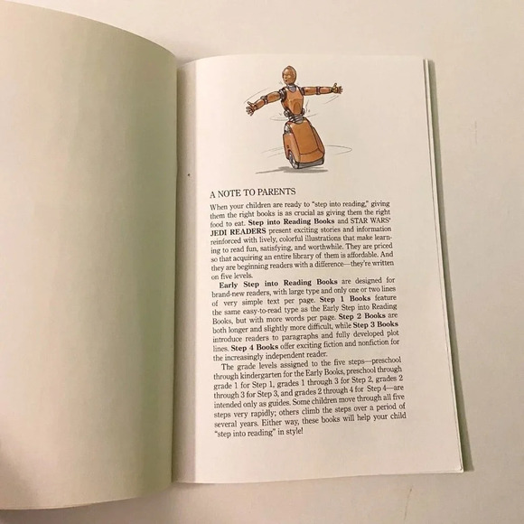 Vintage 1999 Anakin To The Rescue Star Wars Episode 1 Book with Stickers - Picture 10 of 16